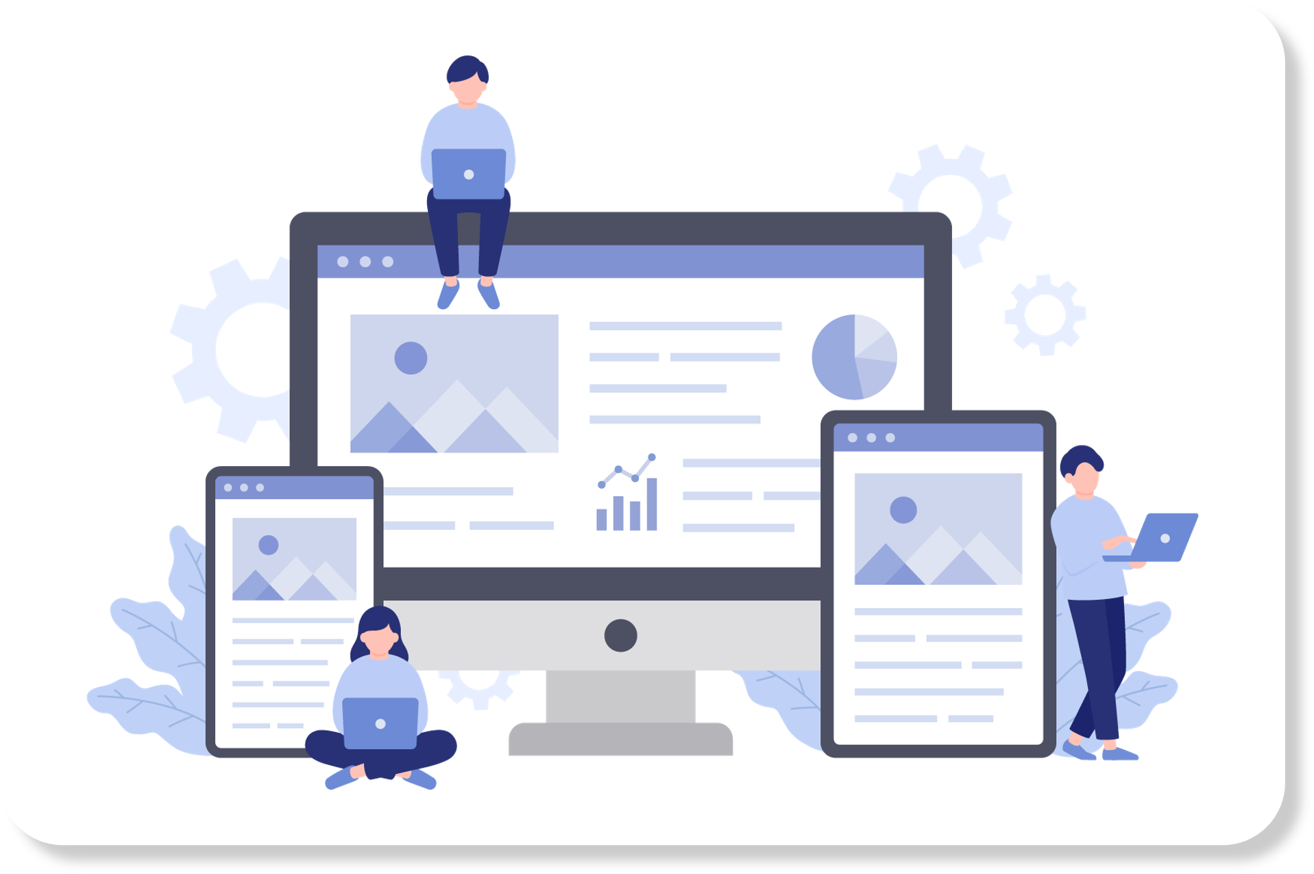 現場任せで育成が属人化している